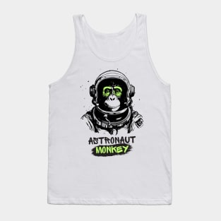 Astronaut monkey Tank Top